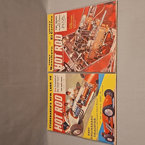 1957 & 1959 Hot Rod Magazine Lot - Picture 7 of 9
